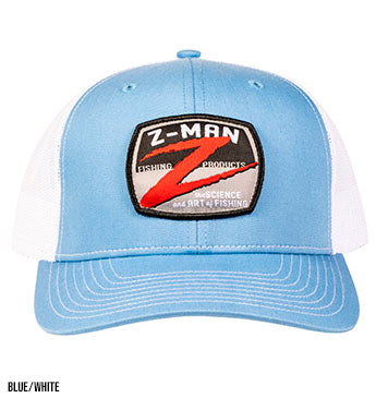 Z-Man Z-Badge Trucker Hatz Blue/White