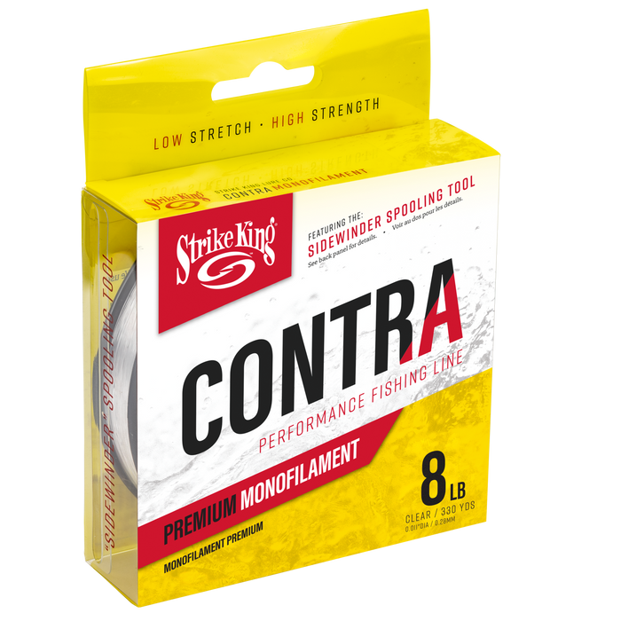 Strike King Contra Monofilament 330 Yards Clear