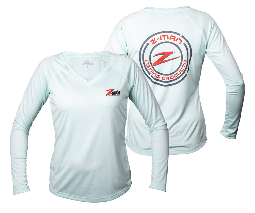 Z-Man Women's Seagrass UPF50 Long Sleeve Tech ShirtZ