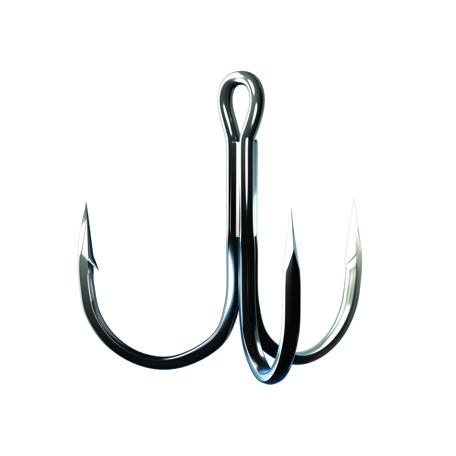 Trokar TK934P 3X Round Bend Treble Hooks 6 Trokar TK934P 3X Round Bend Treble Hooks 6