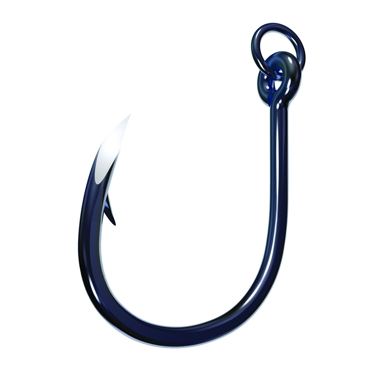 blue fish hooks tackle Eagle Claw Trokar Extreme Live Bait Ringed Hook 2