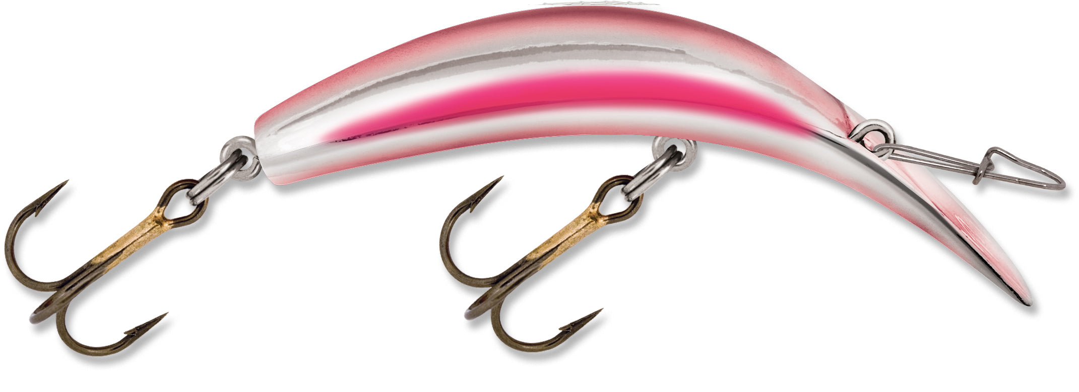 Luhr Jensen Kwikfish X-Treme - Red Chrome Pink Streak