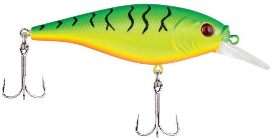  Berkley Flicker Shad Shallow Fishing Lure, HD Fathead  Minnow, 2/7 Oz, 2 3/4in 7cm Crankbaits, Size, Profile And Dive Depth  Imitates Real Shad, Equipped