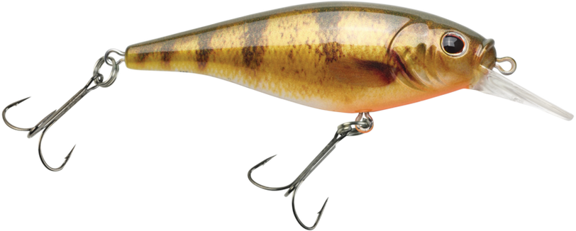 Berkley Flicker Shad Shallow Fishing Lure, HD Bluegill, 1/6 oz, 2in | 5cm  Crankbaits, Size, Profile and Dive Depth Imitates Real Shad, Equipped with