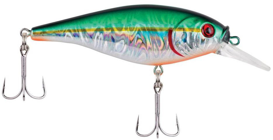  Berkley Flicker Shad Shallow Fishing Lure, Firetail Hot  Perch, 2/7 Oz, 2 3/4in 7cm Crankbaits, Size, Profile And Dive Depth  Imitates Real Shad, Equipped