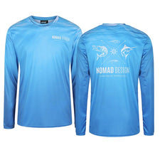 Nomad Design Long Sleeve Fishing Tech Shirt Nautical