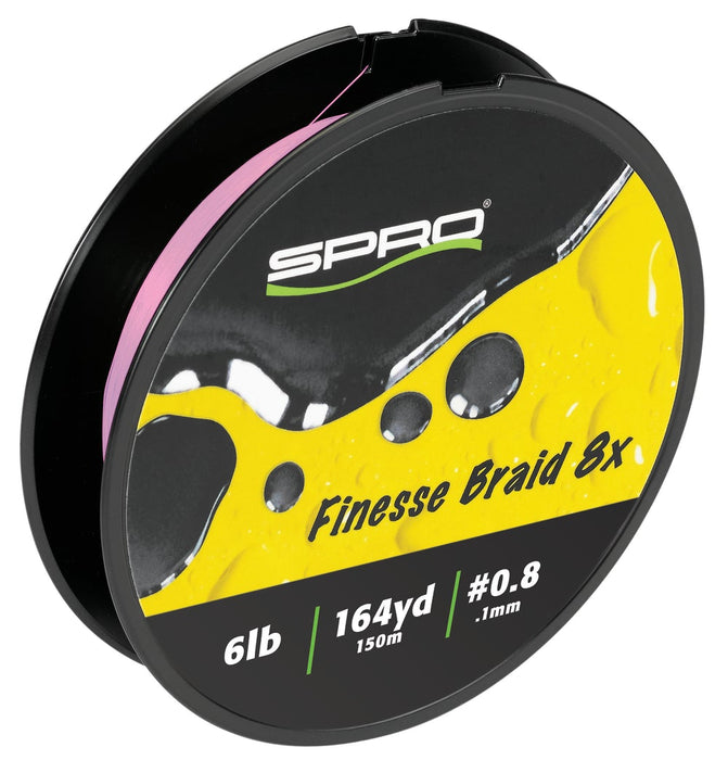 SPRO Finesse Braid 8x Flash Pink 164 Yards