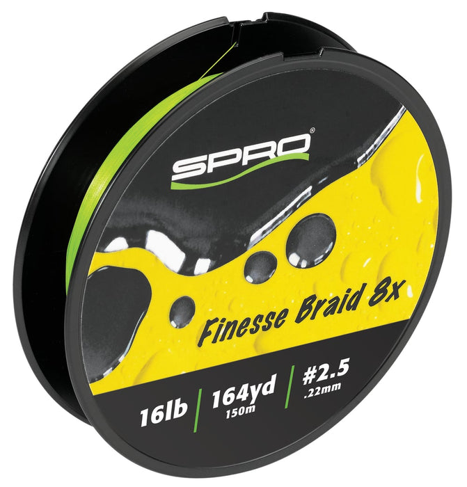 Spro Finesse Braid 8X Lime Green 164 yds 10lb