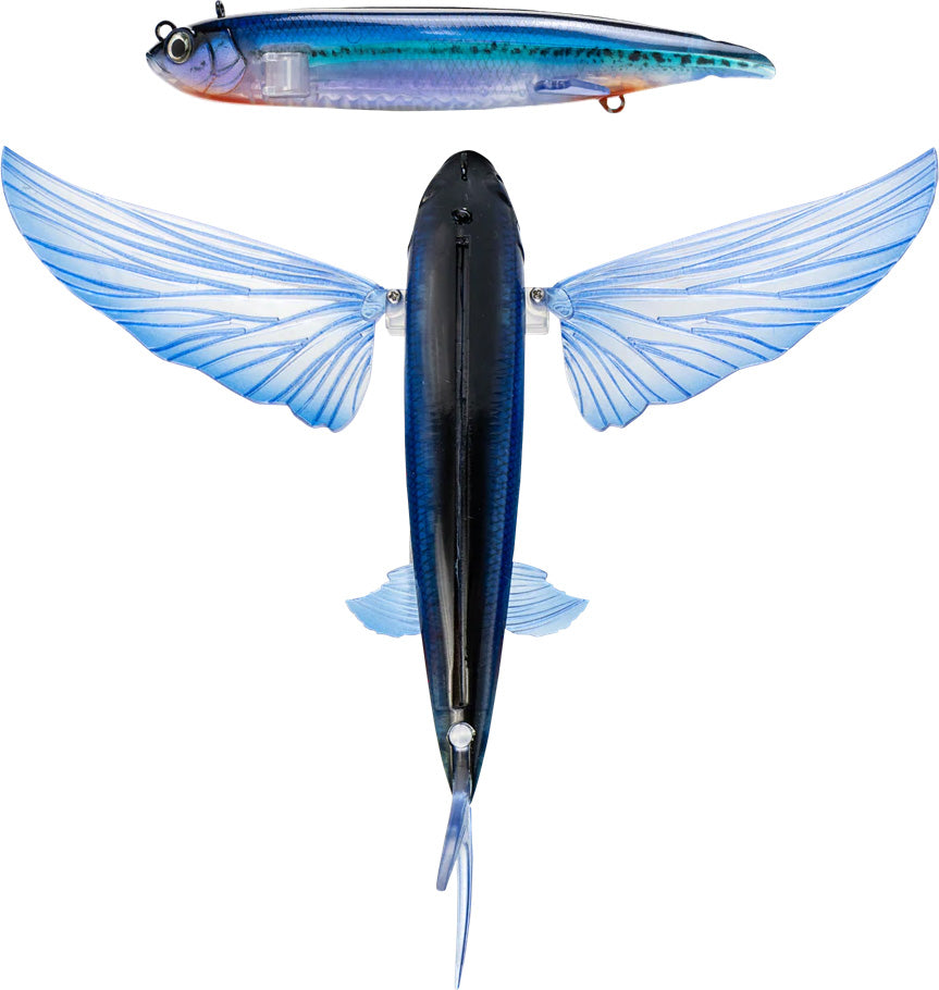 Flying Fish Artificial Bait Soft Tuna Lure Seawater Fishing Lure
