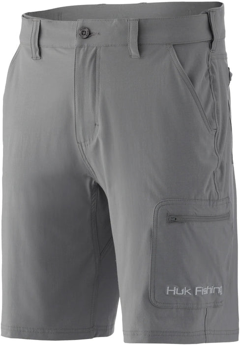 Huk Men's Next Level 10.5 Shorts-Overcast Grey-S