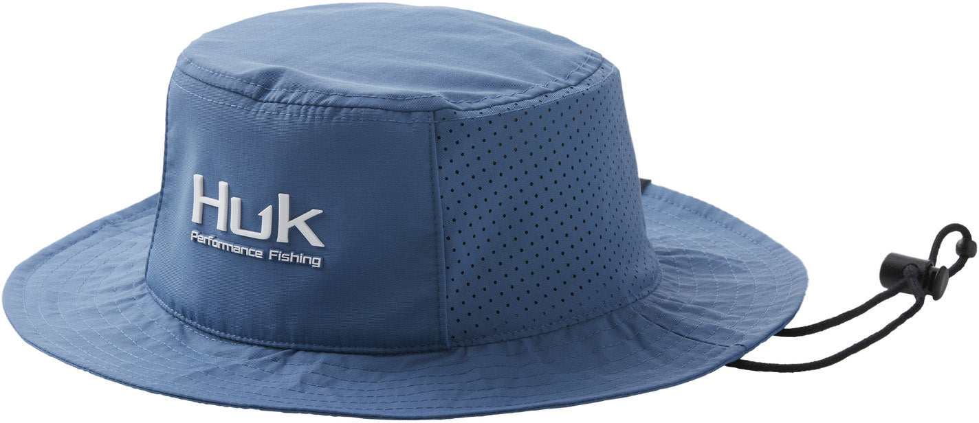 Huk Performance Bucket Hat, Men's, Titanium Blue