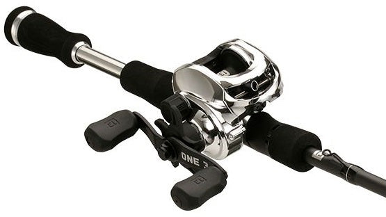 13 Fishing Fate/Creed Spinning Reel and Rod Combo - Medium Power - 6-ft  7-in - Chrome FTCRMCRC67M-2