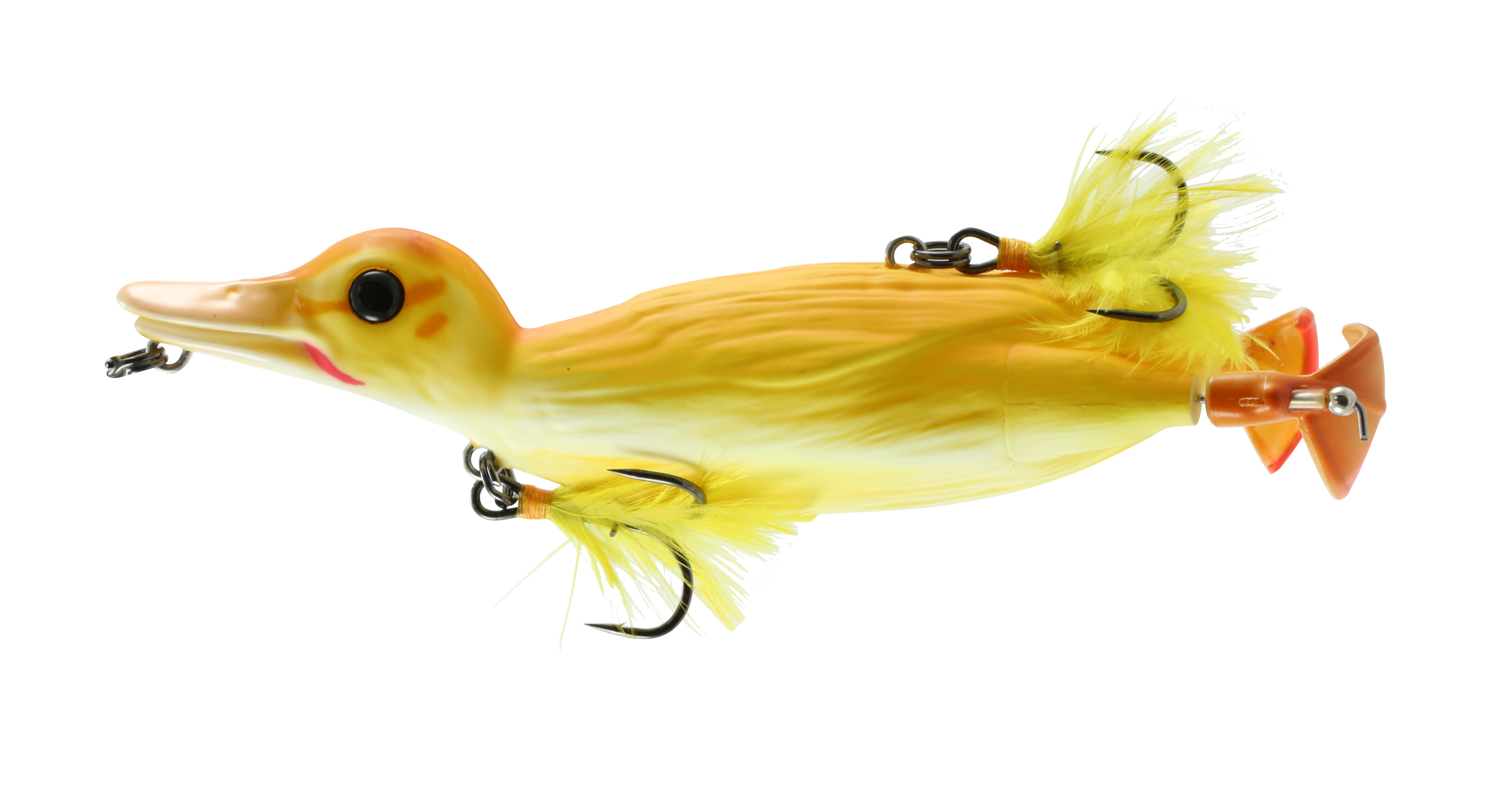 Savage Gear D-110-YD 3D Topwater Duck Pike Musky Lure Yellow