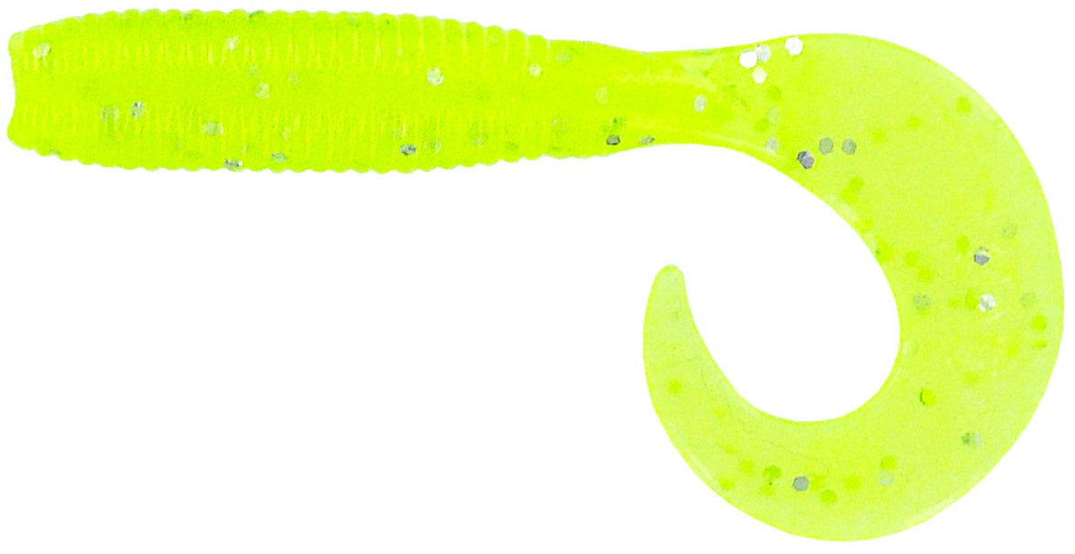 Chartreuse with Large Silver Flake