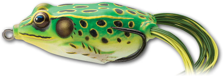 LiveTarget Hollow Body Frog Floro Green / Yellow