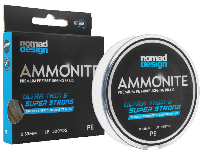 Nomad Design Ammonite Premium Jigging Braid PE3