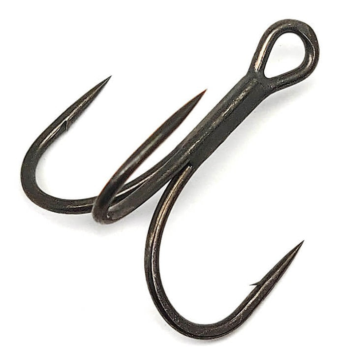 6 stainless steel fishing hooks Gamakatsu G-Finesse MH Treble