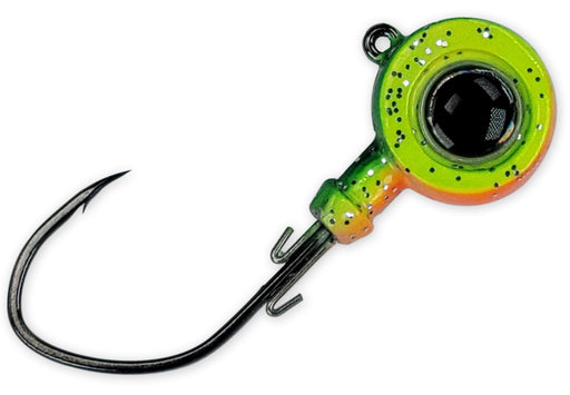 Gamakatsu MaxEye Jig Pill Head - Firetiger Sparkle