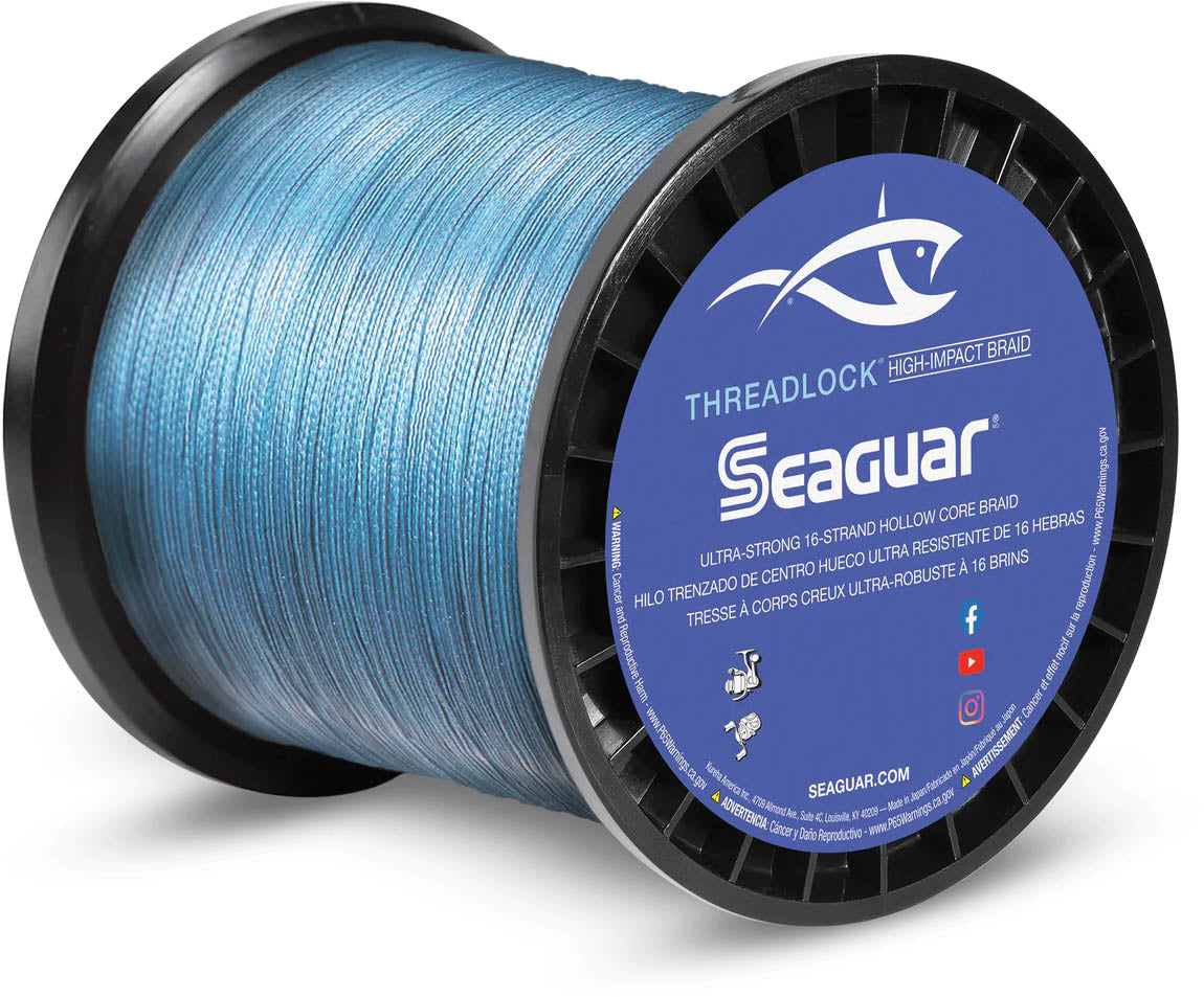 Seaguar Threadlock Braided Fishing Line Blue 2500 Yards — Discount Tackle