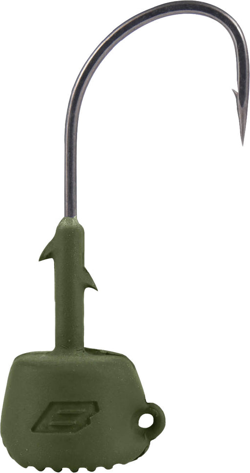 BKK Silent Chaser Draggin' Ned Jig Heads - Green