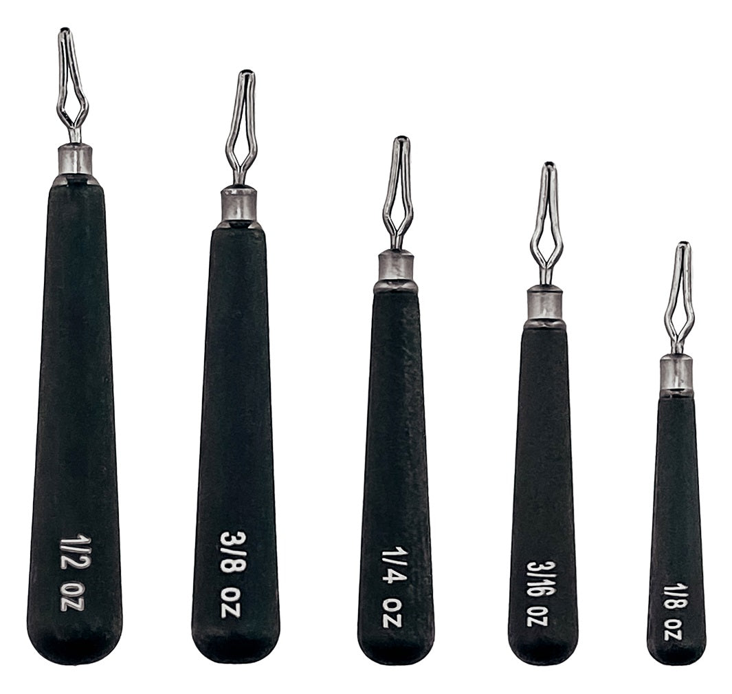 Departure Outdoors Tungsten Skinny Drop Shot Weights — Discount Tackle