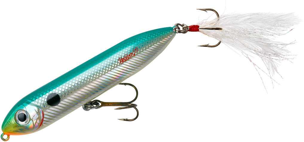 Heddon Super Spook Jr Baby Bass Fishing Lure - 3 1/2 Inch Topwater Bait