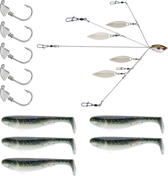 Hayabusa HS100 Small Horse Mackerel Skin Rainbow Fishing Lure – Size 7-1.5 - View #9