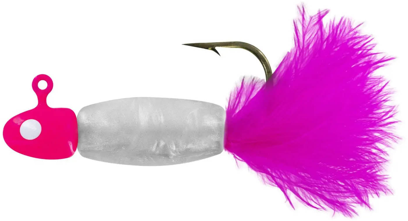 biff like fishing lure Big Bite Baits Lindner Panfish Special Pearl