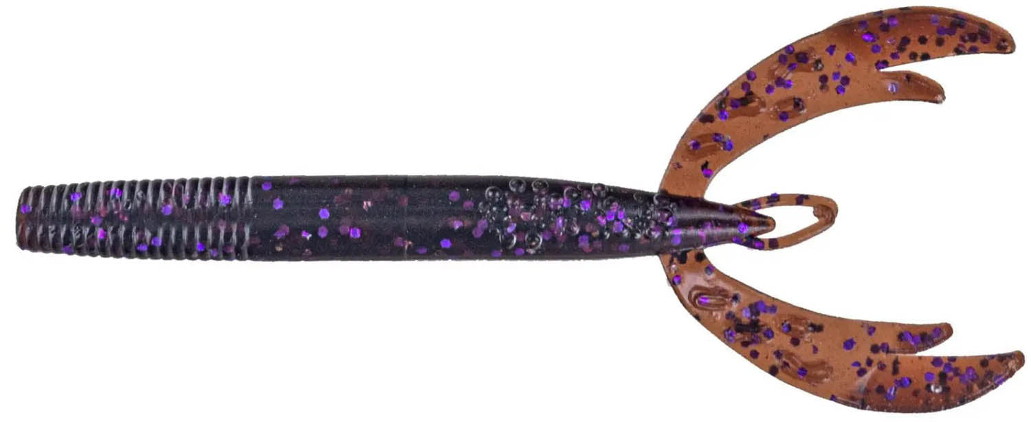 Big Bite Baits Scentsation Quarantine Craw Scupper Purple