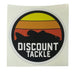 Discount Tackle Sunset Sticker Discount Tackle Sunset Bass Sticker