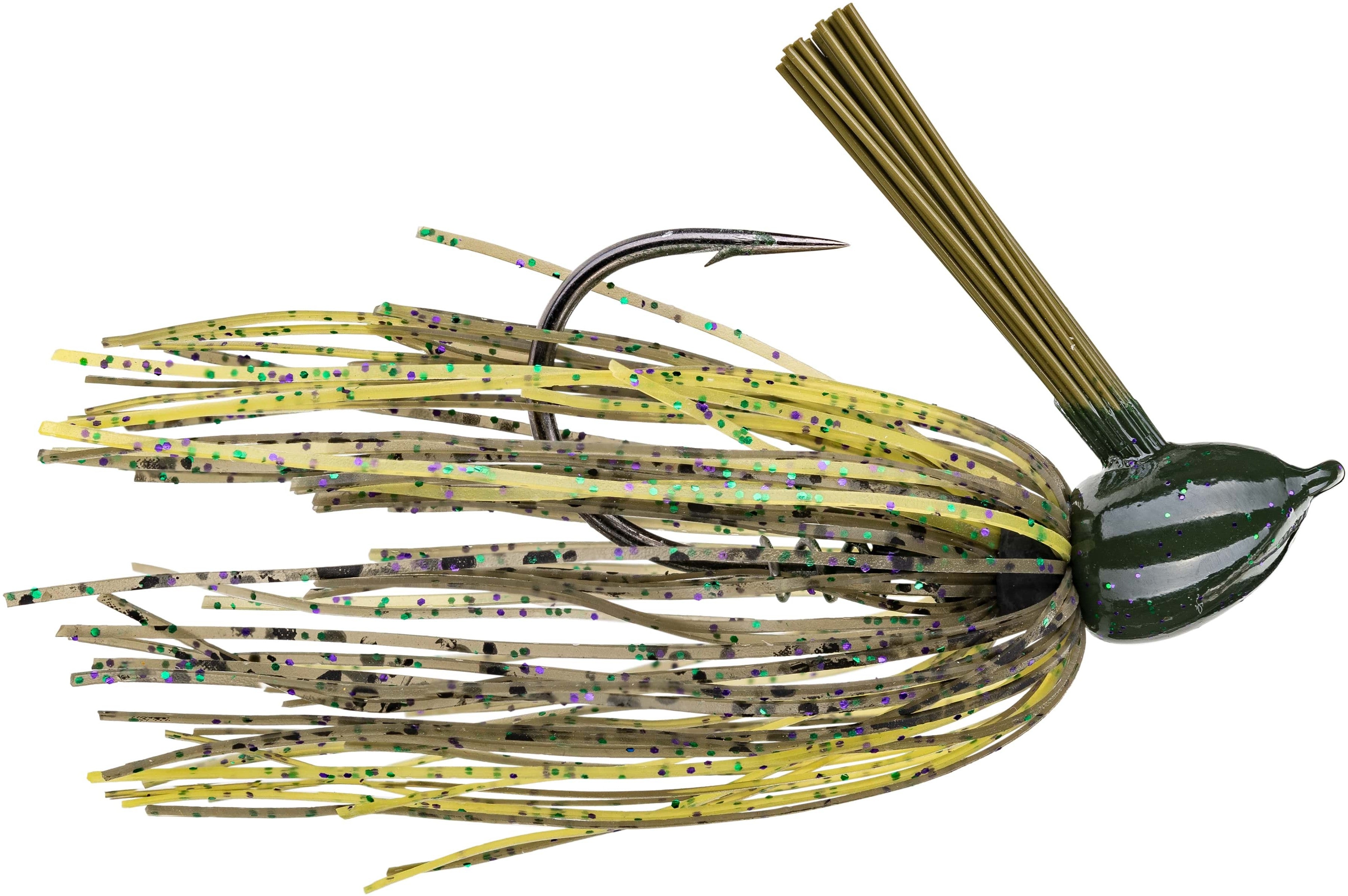 Strike King Hack Attack Flipping Jig - Green Pumpkin Craw