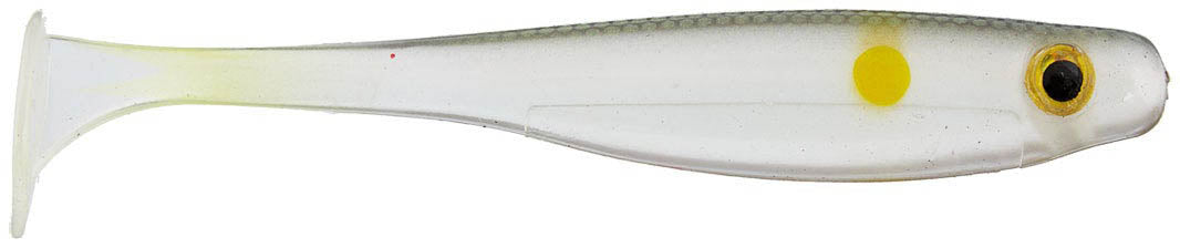5 Fishing Tackle Shad Swimbait Paddle Tail 5 inch Ribbed Soft Plastic