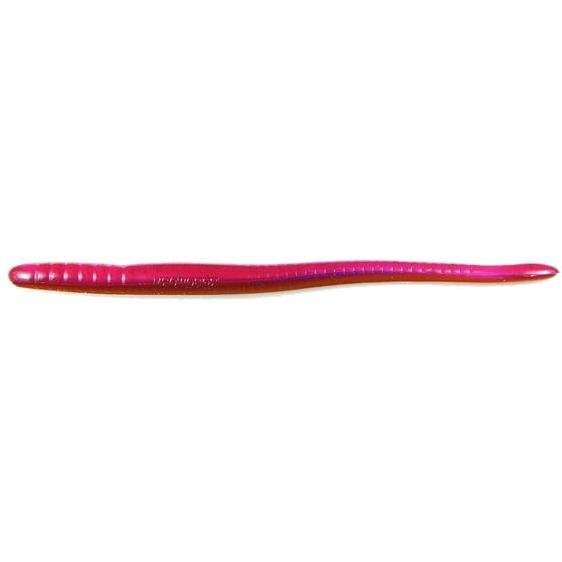 Roboworm 6 Fat Straight Tail Red Crawler