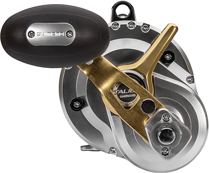 Shimano Talica 2-Speed Mono Lever Drag Cam Conventional Reels — Discount  Tackle
