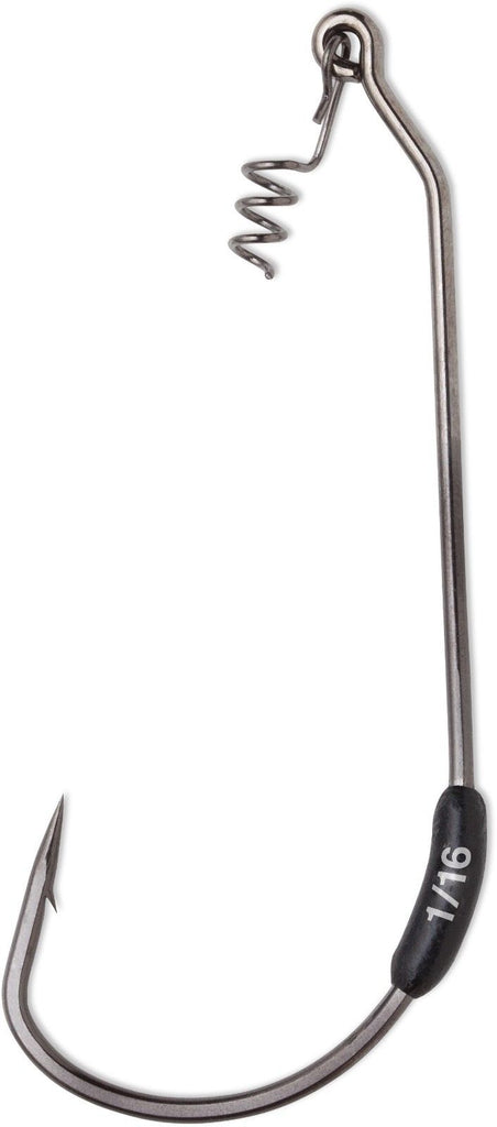 VMC Drop Dead Black Nickel Weighted Hook 4 pack — Discount Tackle