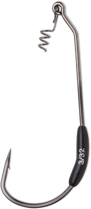 4.0 weighted hook Owner Beast 3/4 oz / 12/0 and black chrome finish Gamakatsu Worm Hook EWG Superline