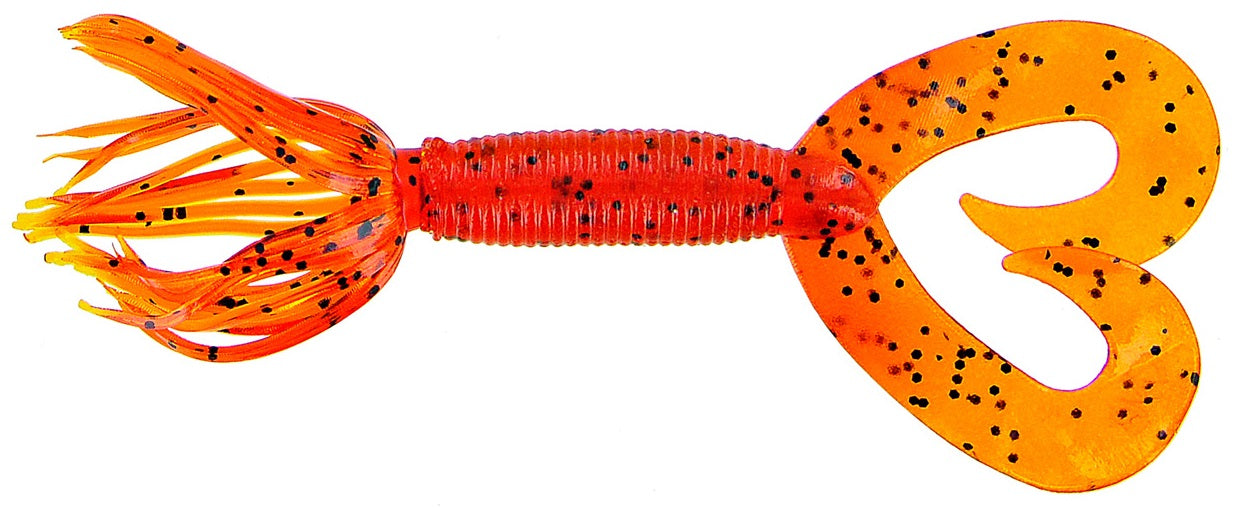 Esca Da Pesca Yamamoto Hula Grub Doppia Coda 10.2 Cm - Plastica Morbida Esca Da Pesca Yamamoto Hula Grub Doppia Coda 10.2 Cm - Plastica Morbida