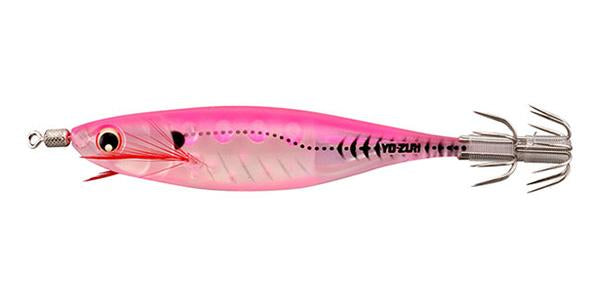 Yo-Zuri Squid Ultra Bait Aurora Sinking Jig Luminous Pink 3-3/4-Inch