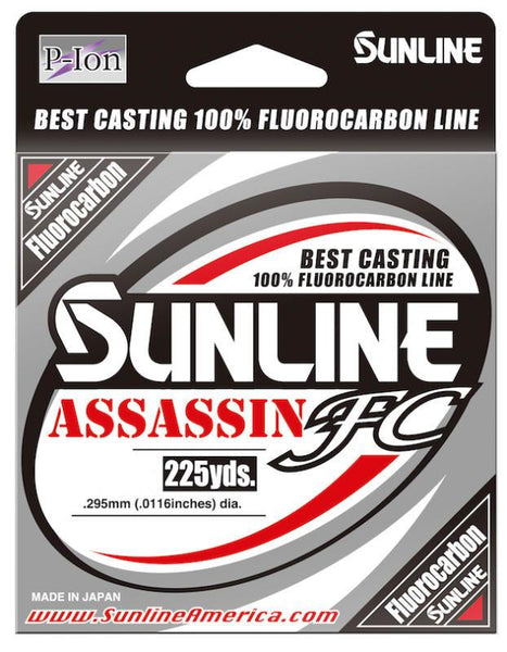 100m 8lbs Sunline Assassin Fluorocarbon main/leader Fishing Line