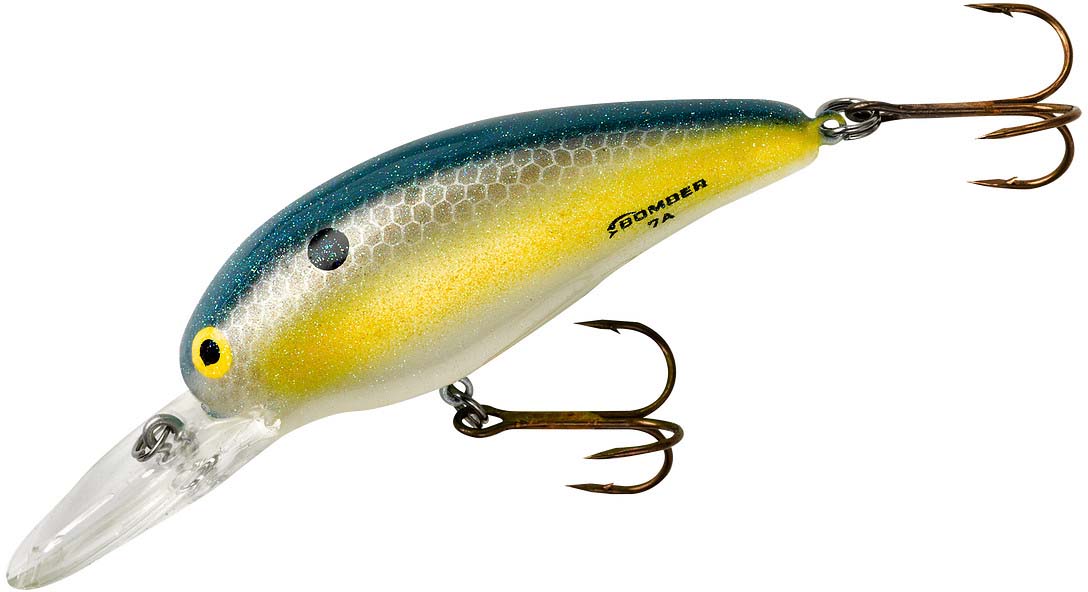 LOT 6 CRANKBAITS FISHING LURES BOMBER MODEL A DEEP DIVERS A LOT 6 CRANKBAITS FISHING LURES BOMBER MODEL A DEEP DIVERS A