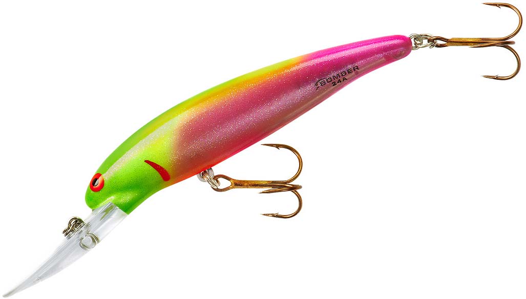 Bomber Lures Bomber Deep Long A 3 8 oz Fishing Lure - Pearl Black Back  ユニセックス 低価格化 - その他