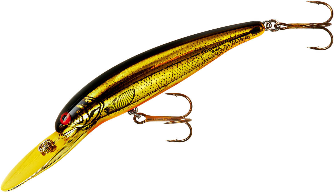 Bomber 14A Hard Body Lure Silver Chartreuse