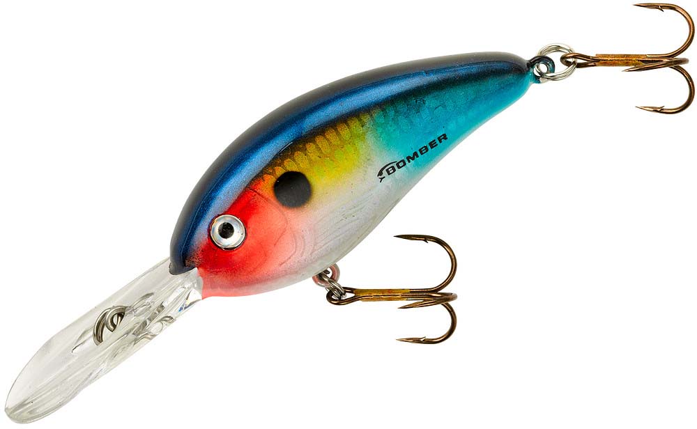Bomber Lures Fat Free Shad Crankbait Bass Fishing Lure