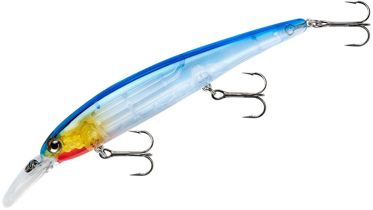 BANDIT LURES Walleye Shallow Minnow Jerkbait Fishing Lure, Fishing  Accessories, Dives ro 12-feet Deep, Fire Tiger, 4.5 Inch, 5/8 Ounce,  (BDTWBS120)