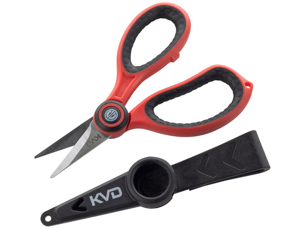 scissors for braided fishing line Strike King KVD Precision Braid Scissors