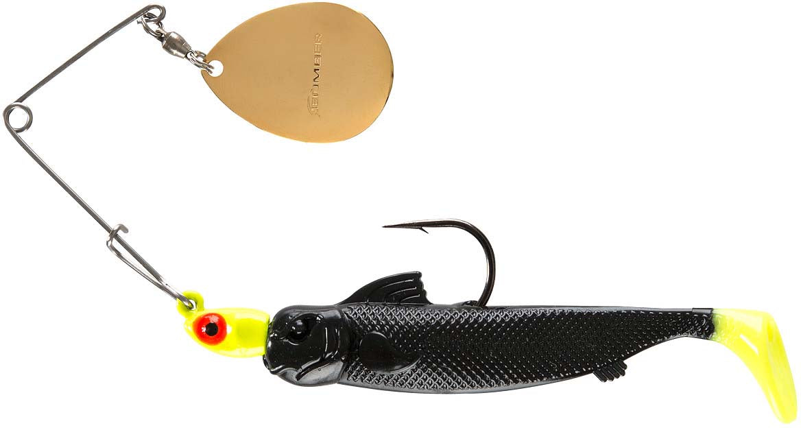 Bomber Drumbeater White Silver Mullet 1/4 oz