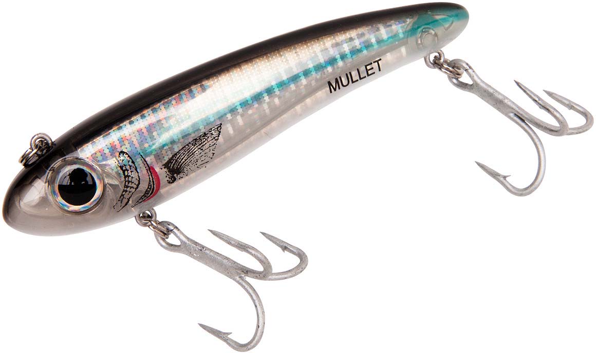 Bomber Lures BSWM7338 Salt Water Mullet Spot Tail Pogy 3.5 Lure, Terminal  Tackle -  Canada
