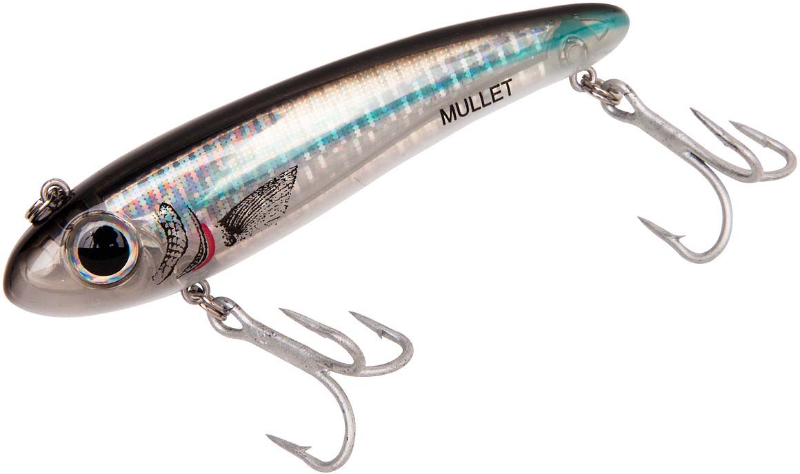 Bomber Saltwater Mullet Bone/Orange