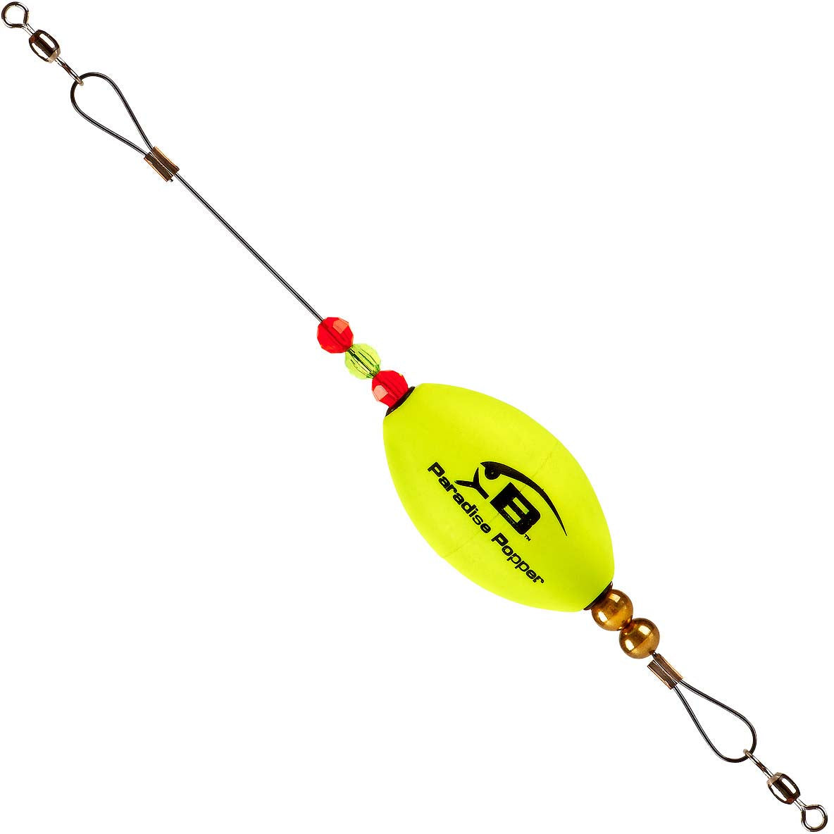 cork fishing lure Bomber Paradise Popper X-Treme Yellow / Oval
