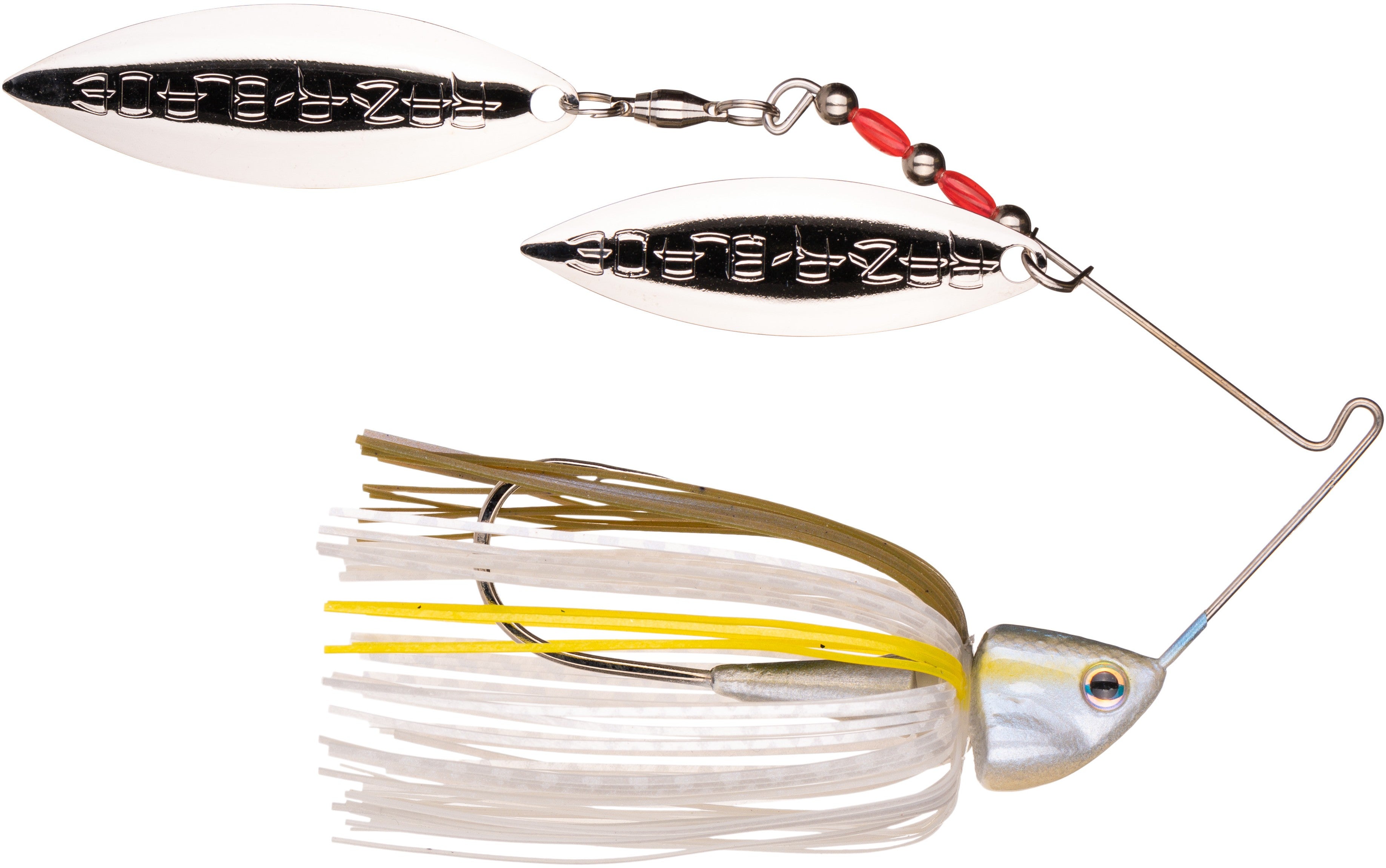 bass anglers sportsman society strike king lure company llc Strike King Burner Spinnerbait Chartreuse White / 1/2 oz